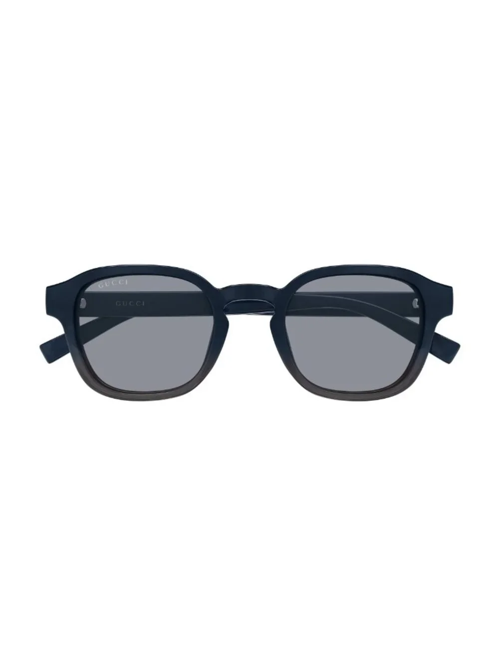 New Gucci Men's Sunglasses Blue Grey Lens Injected Frame GG2106S 004 49